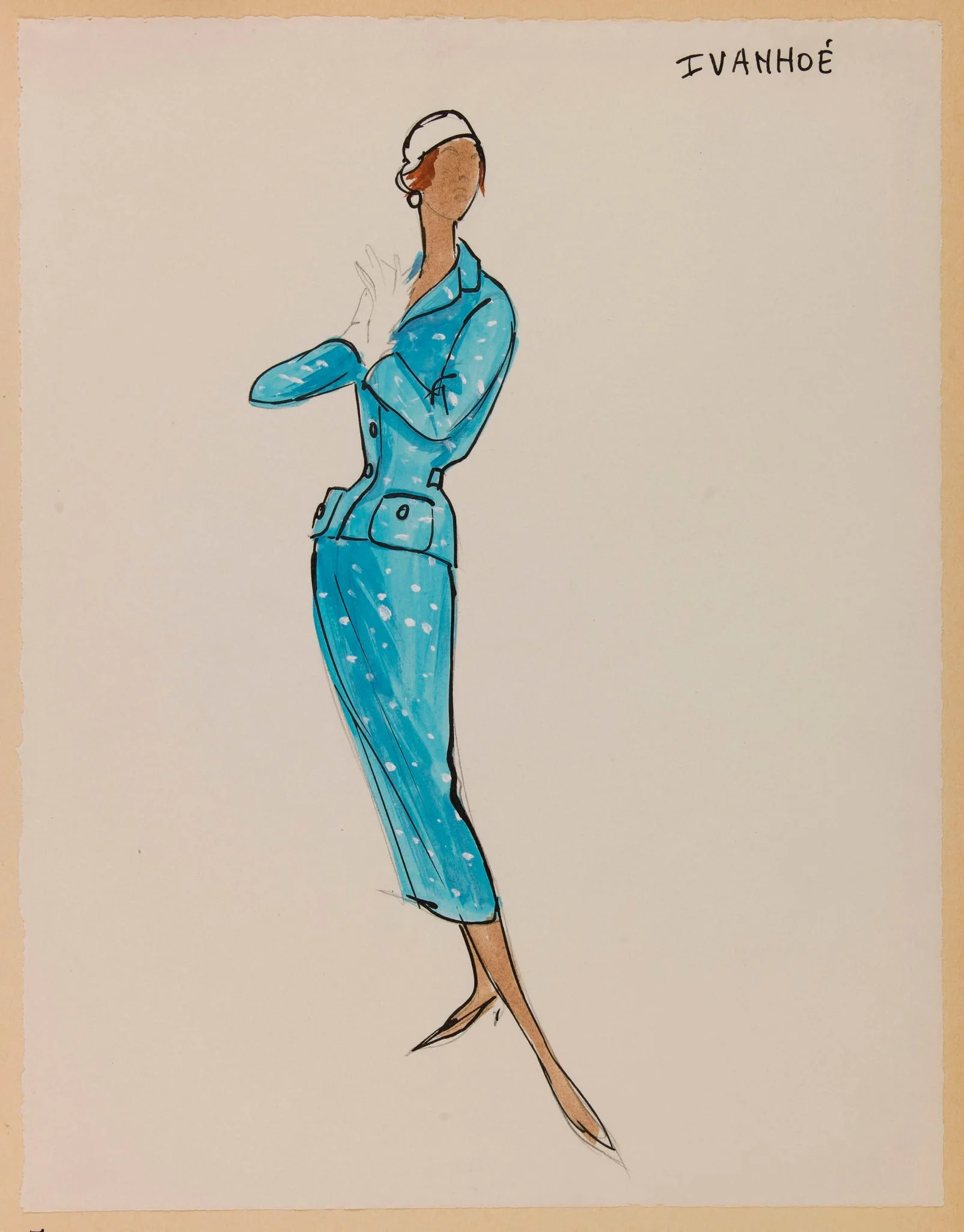 Ivanhoé, by Carven, 1956