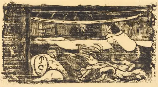 Interior of a Hut (Interieur de case)