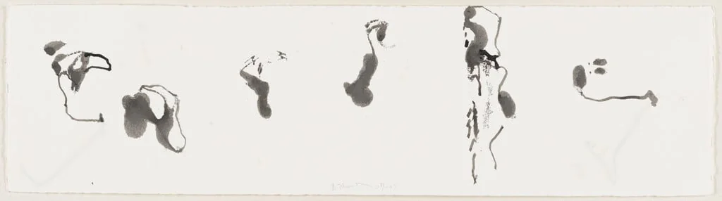 Untitled, by Brice Marden, ink, 2006