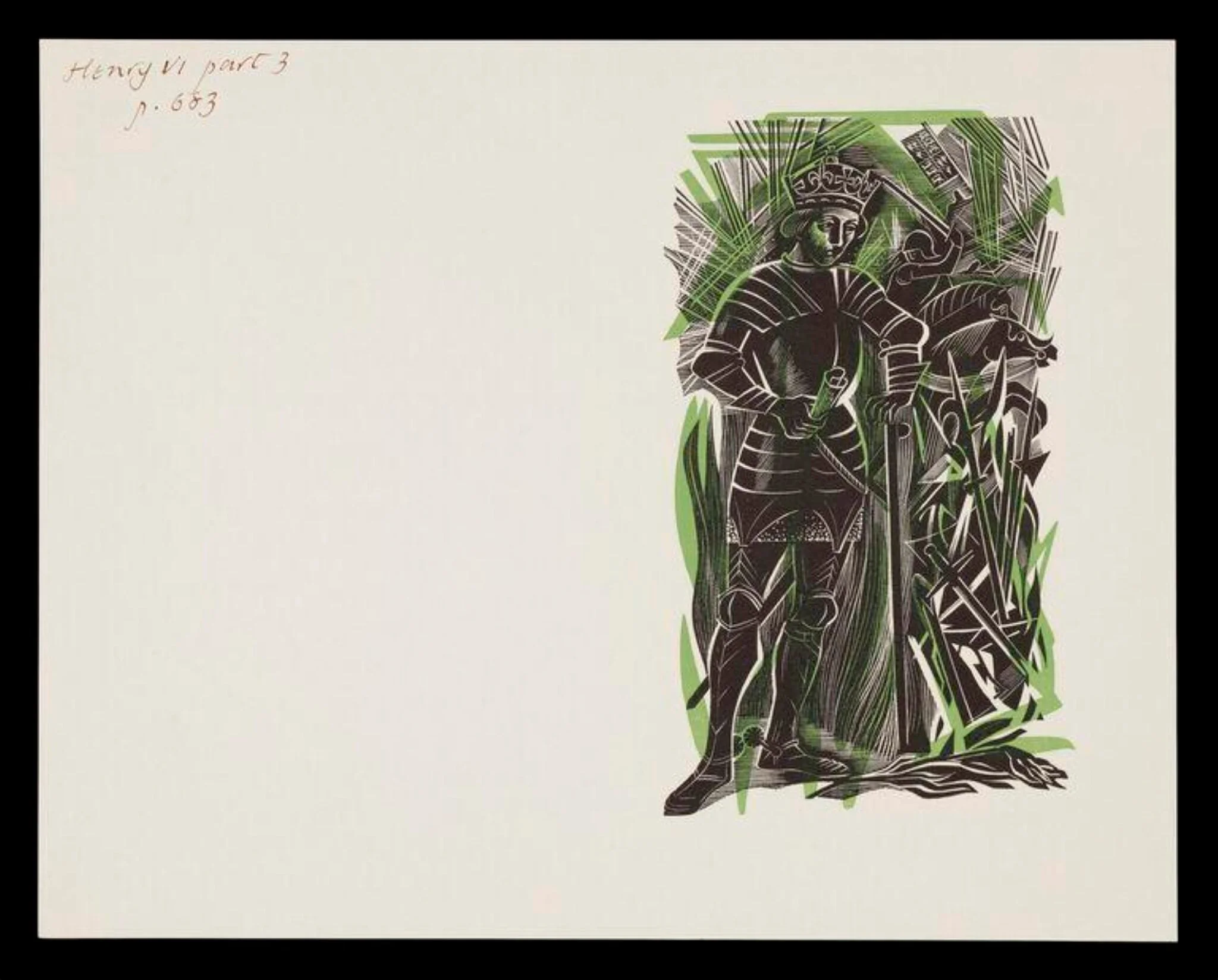 Henry VI, by John Farleigh, 1954