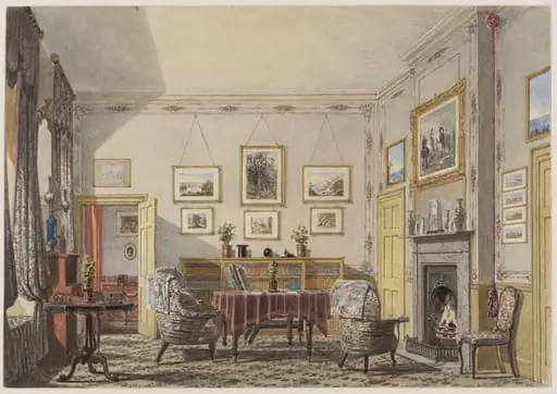 View of a room at Christ Church, Oxford