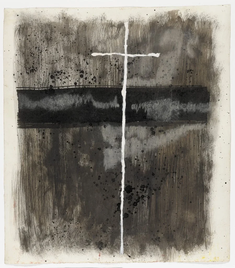 Untitled, by Jay DeFeo, watercolor, 1952