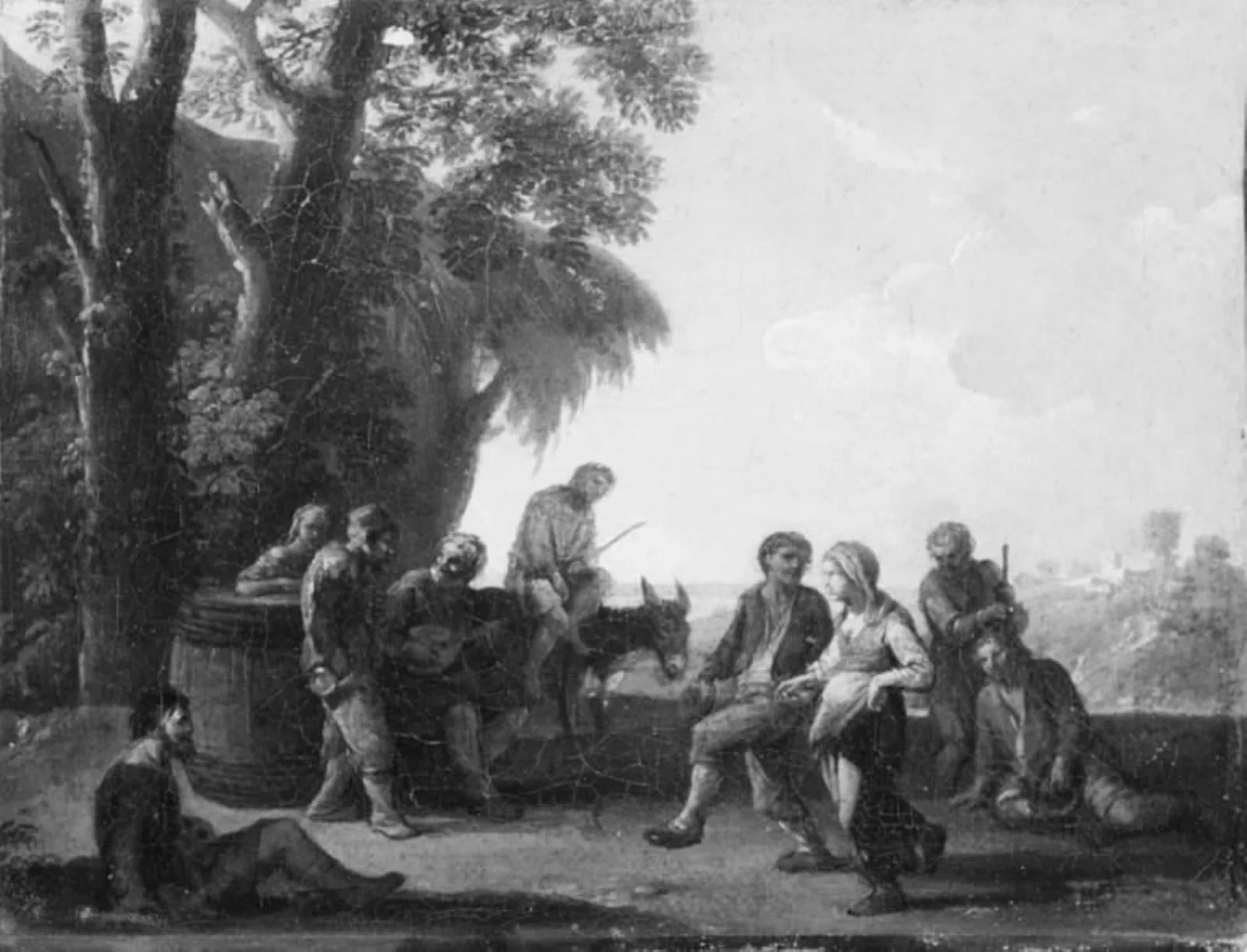 Peasants Merry-Making, by Unknown, 1724