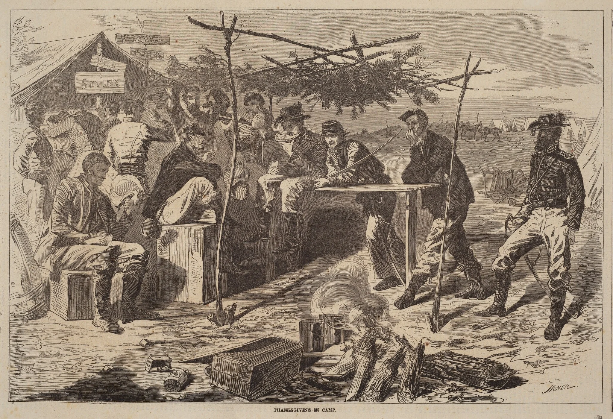 Thanksgiving in Camp