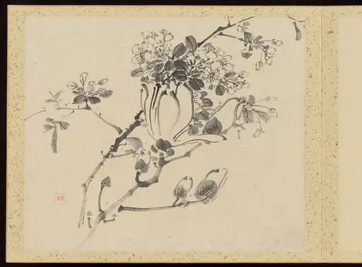 「四時清雅」|"Refined Elegance in the Four Seasons" (Shiji seiga), Album of Flower Paintings