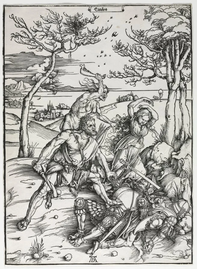 Hercules, by Albrecht Dürer, 1496