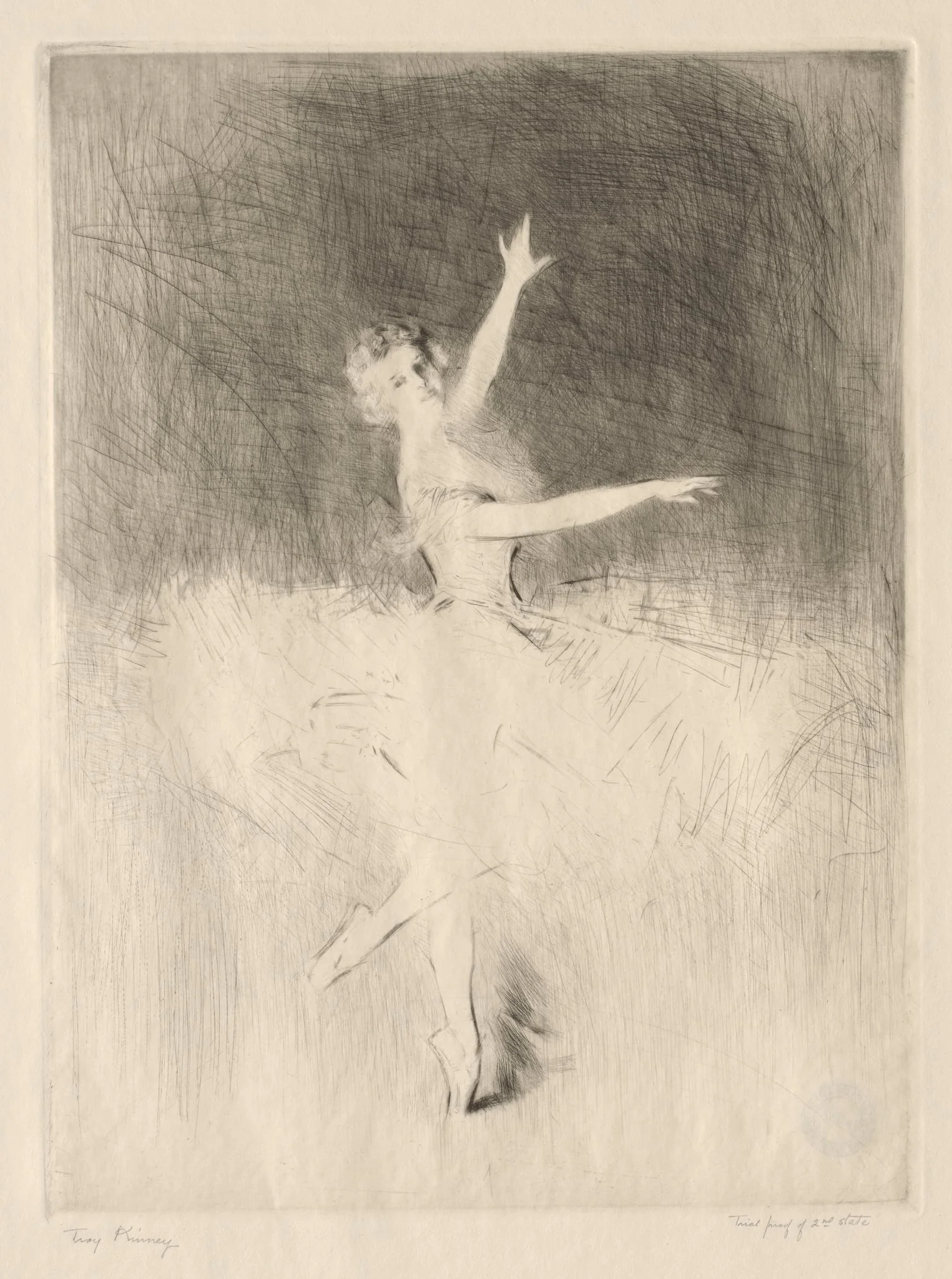Adeline Génee, by Troy Kinney, 1915