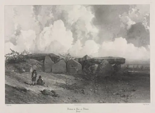 Voyages pittoresques et romantiques dans l'ancienne France: Bretagne: Dolmen de Parc-ar-Colmen