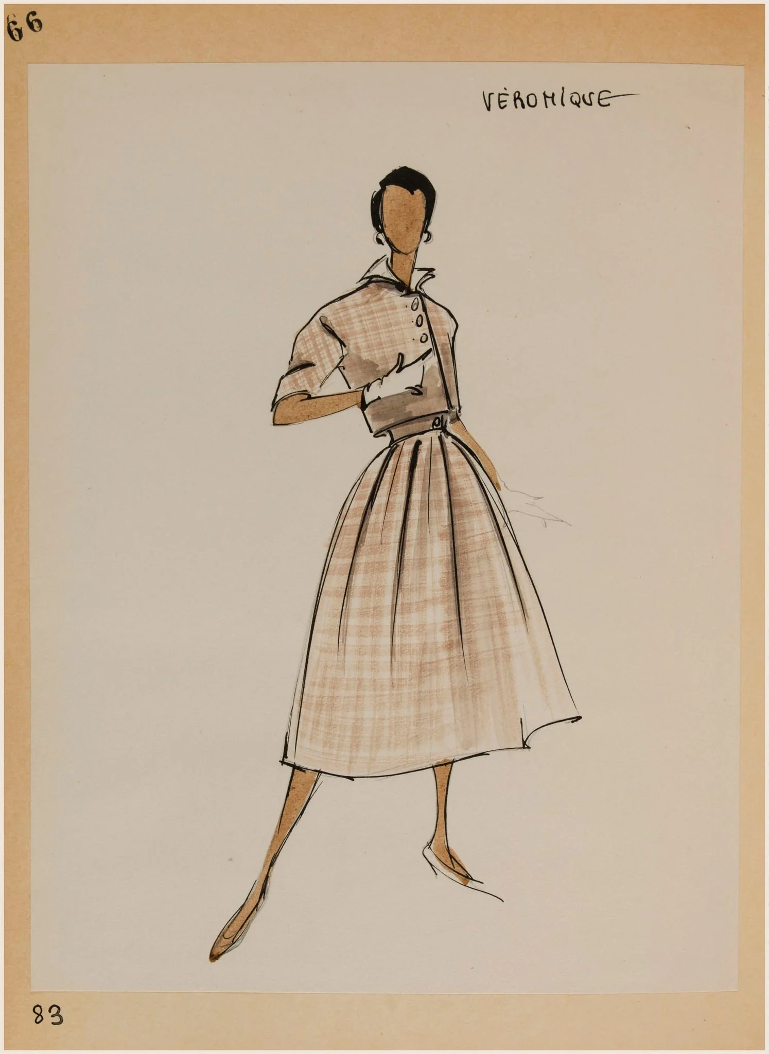 Véronique, by Carven, 1956