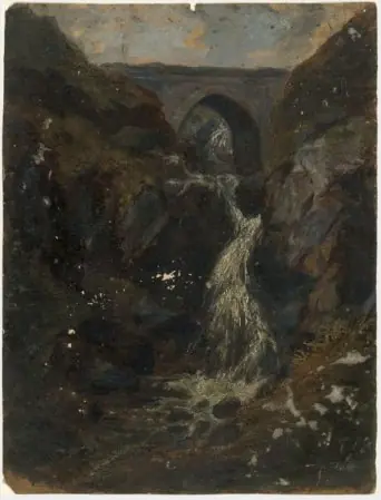 Rocky Waterfall