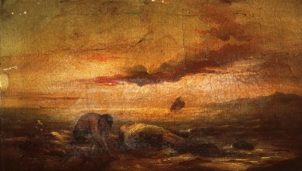 Lover laments the death of his beloved