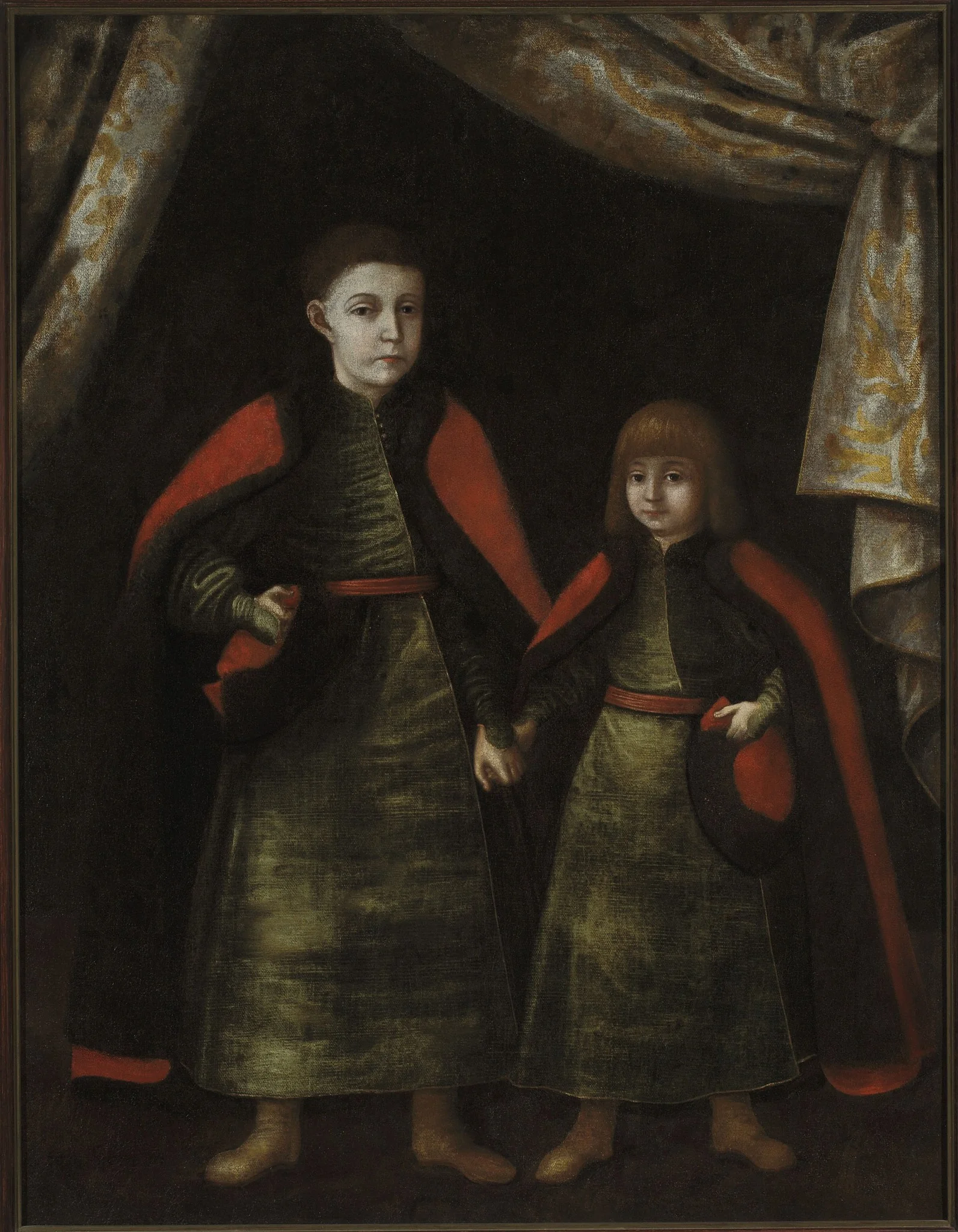 Childhood portrait of Franciszek Sebastian Lubomirski (?–1699) and Jerzy Dominik Lubomirski (ca. 1665–1727)