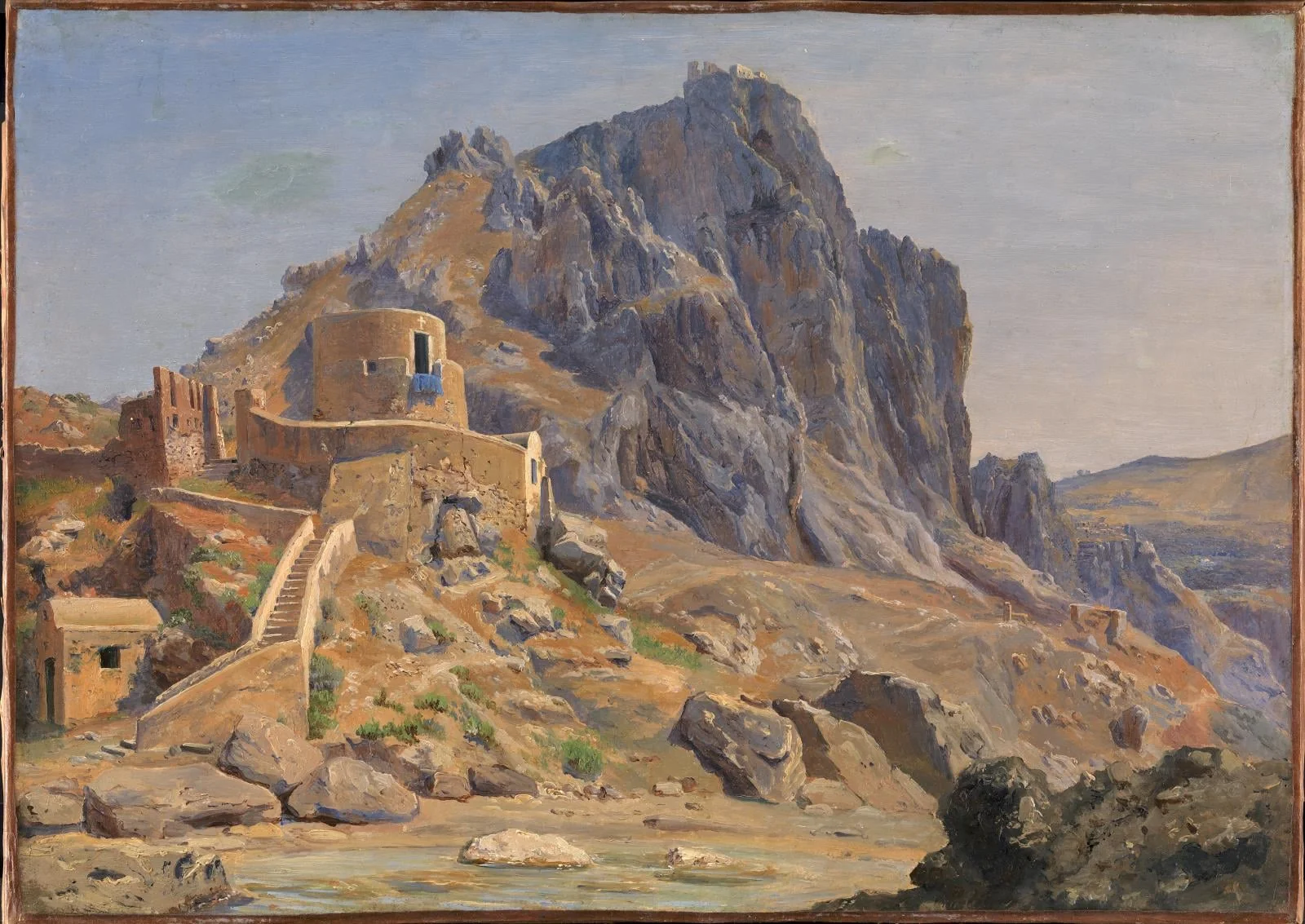 View of Marina Piccola, Capri: Morning Light, by Unknown, 1851
