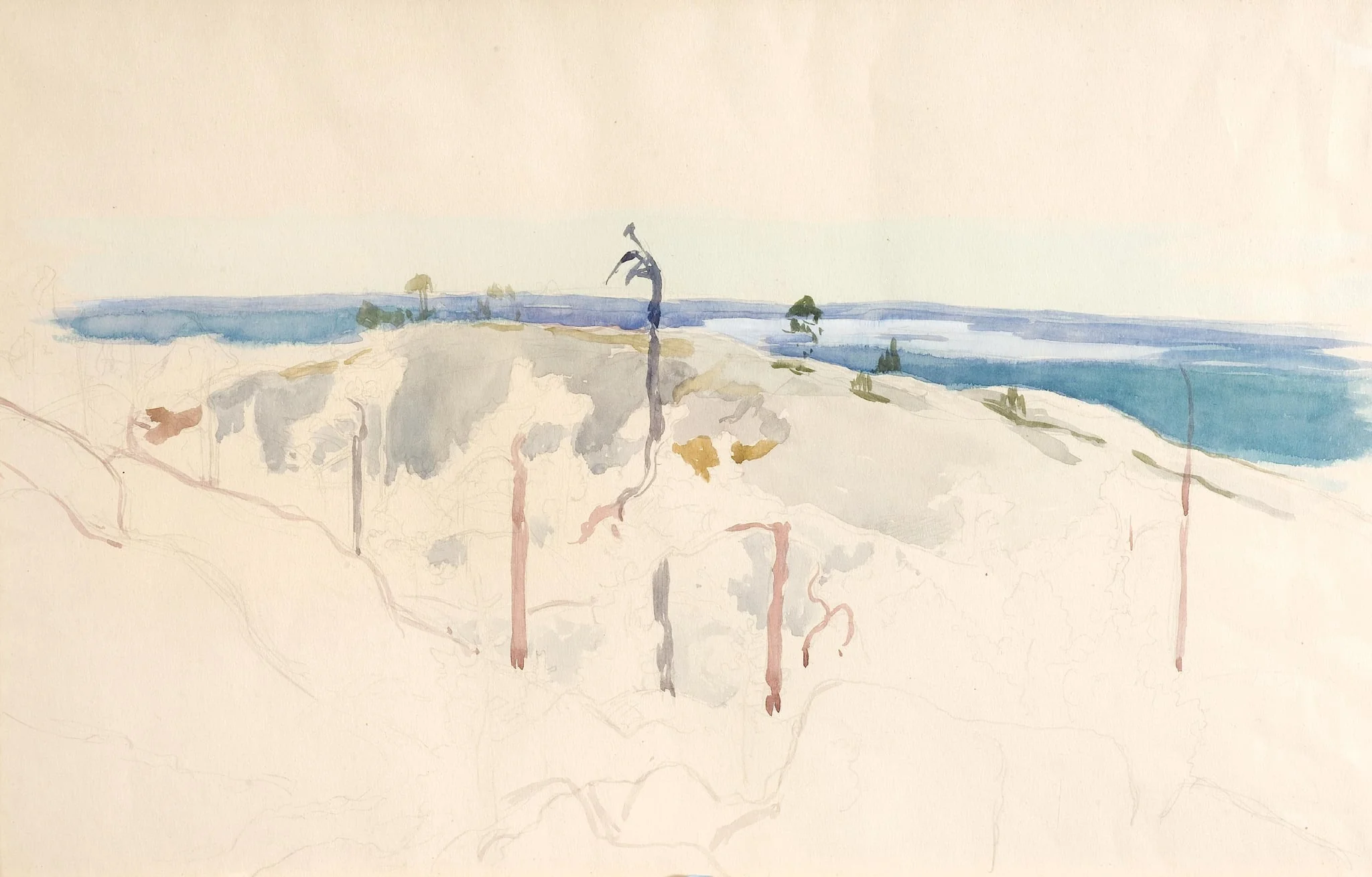 Koli, luonnos, by Eero Järnefelt