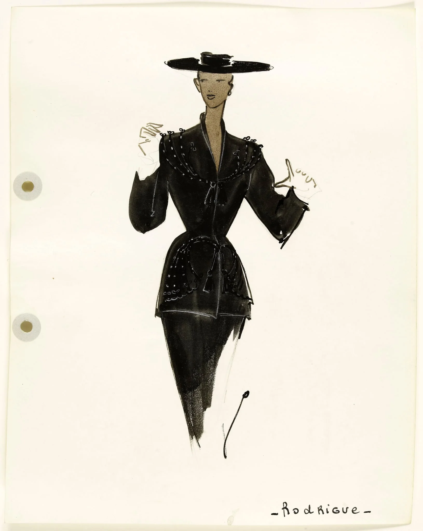 'Rodrigue', by Marie-Louise Carven, 1951