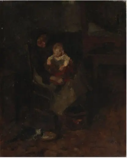 A Mother and Child