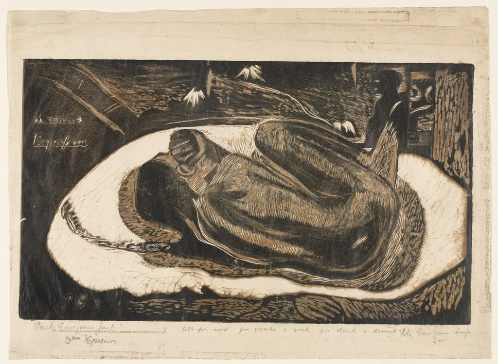 Untitled, by Paul Gauguin, ink, 1894
