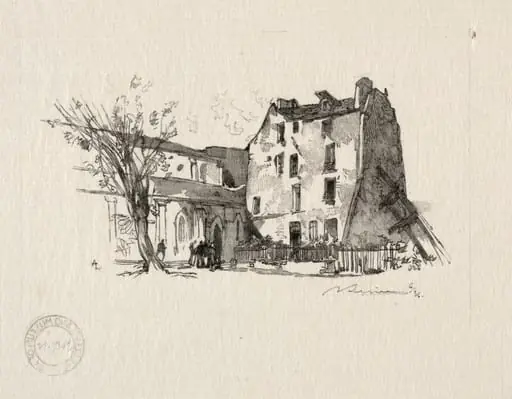 St. Julien le Pauvre: Le Presbytère