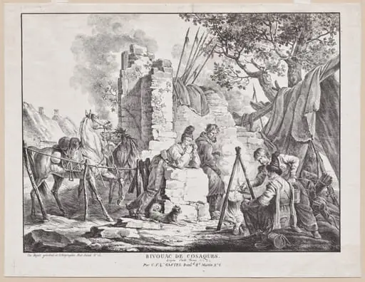 Bivouac de Cosaques