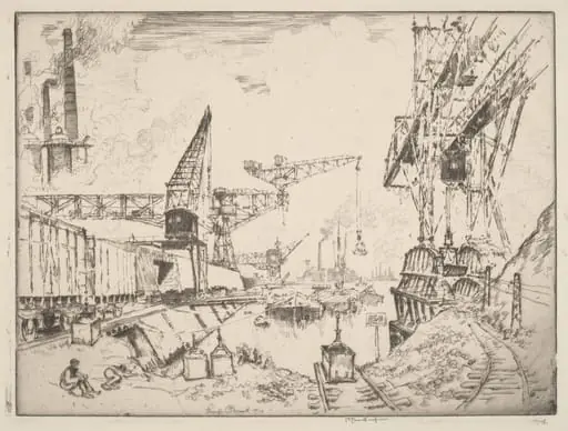 Cranes at Duisburg