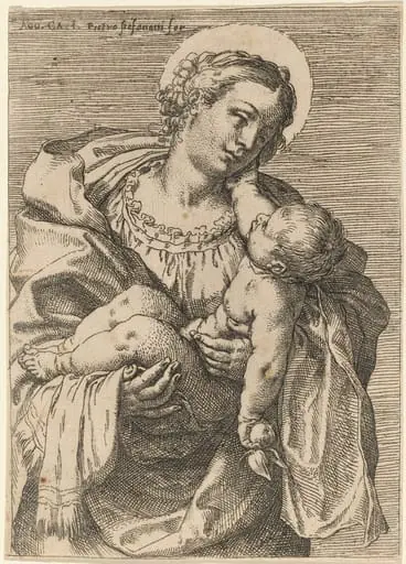 The Madonna and Child with an Apple