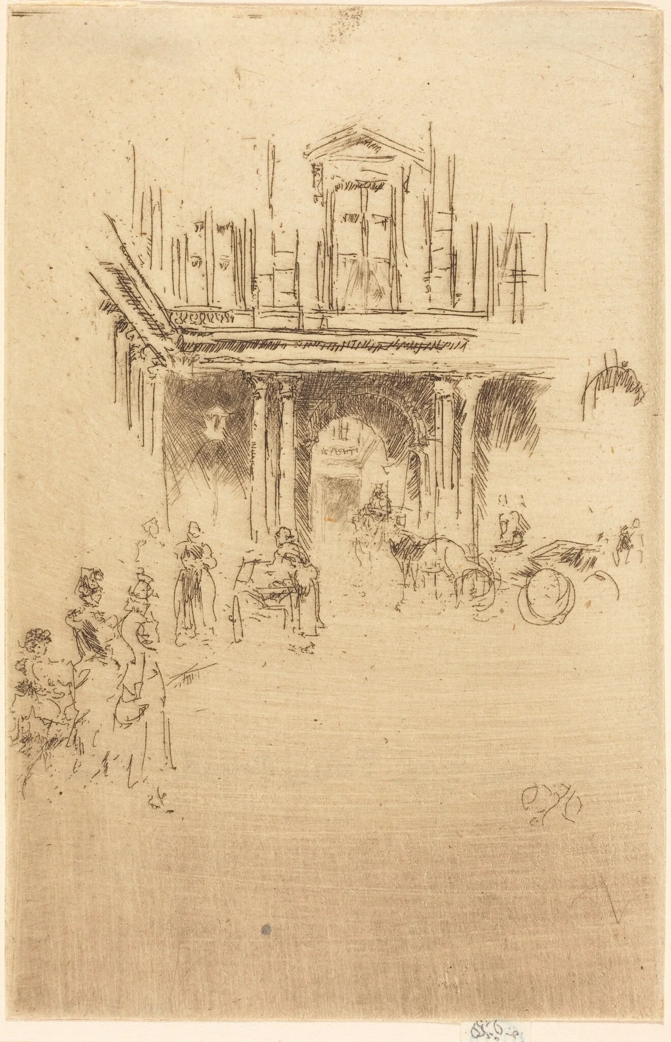 A Corner of the Palais Royal
