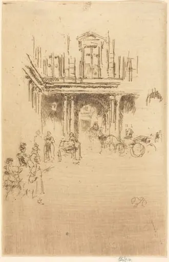 A Corner of the Palais Royal