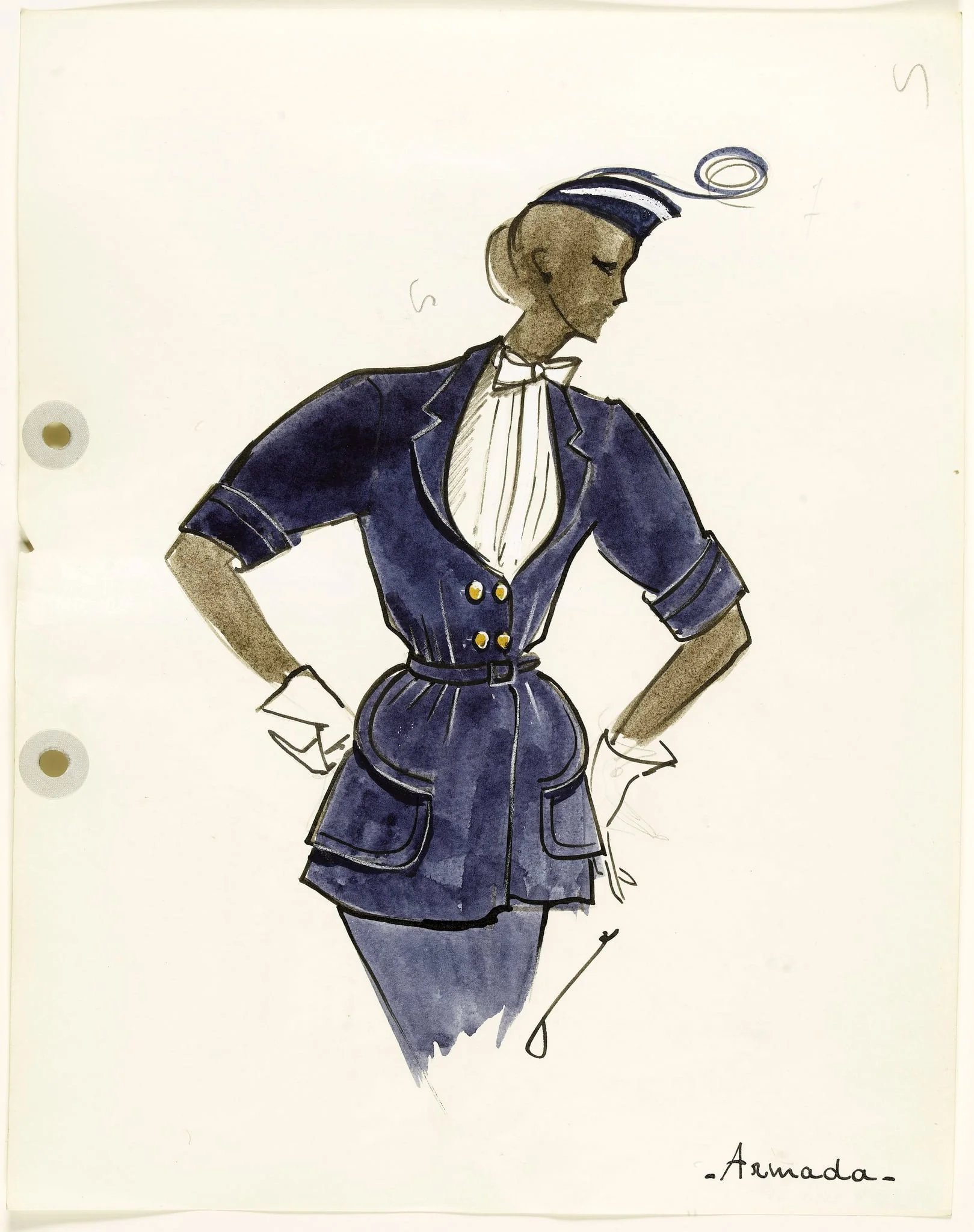 'Armada', by Marie-Louise Carven, 1951
