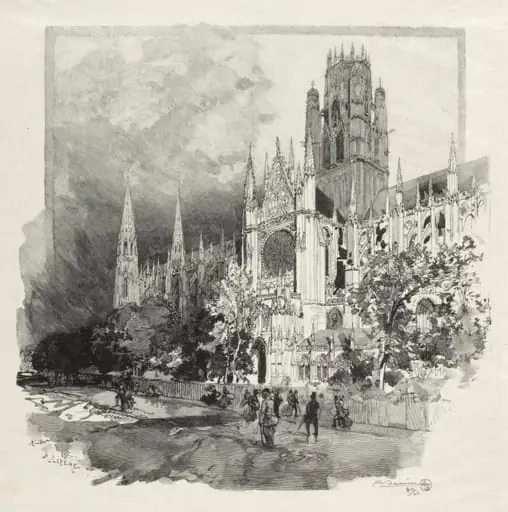 Rouen Illustré:  Eglise Saint Ouen
