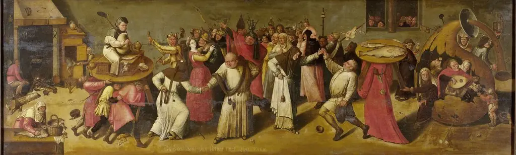 The battle between Carnival and Lent