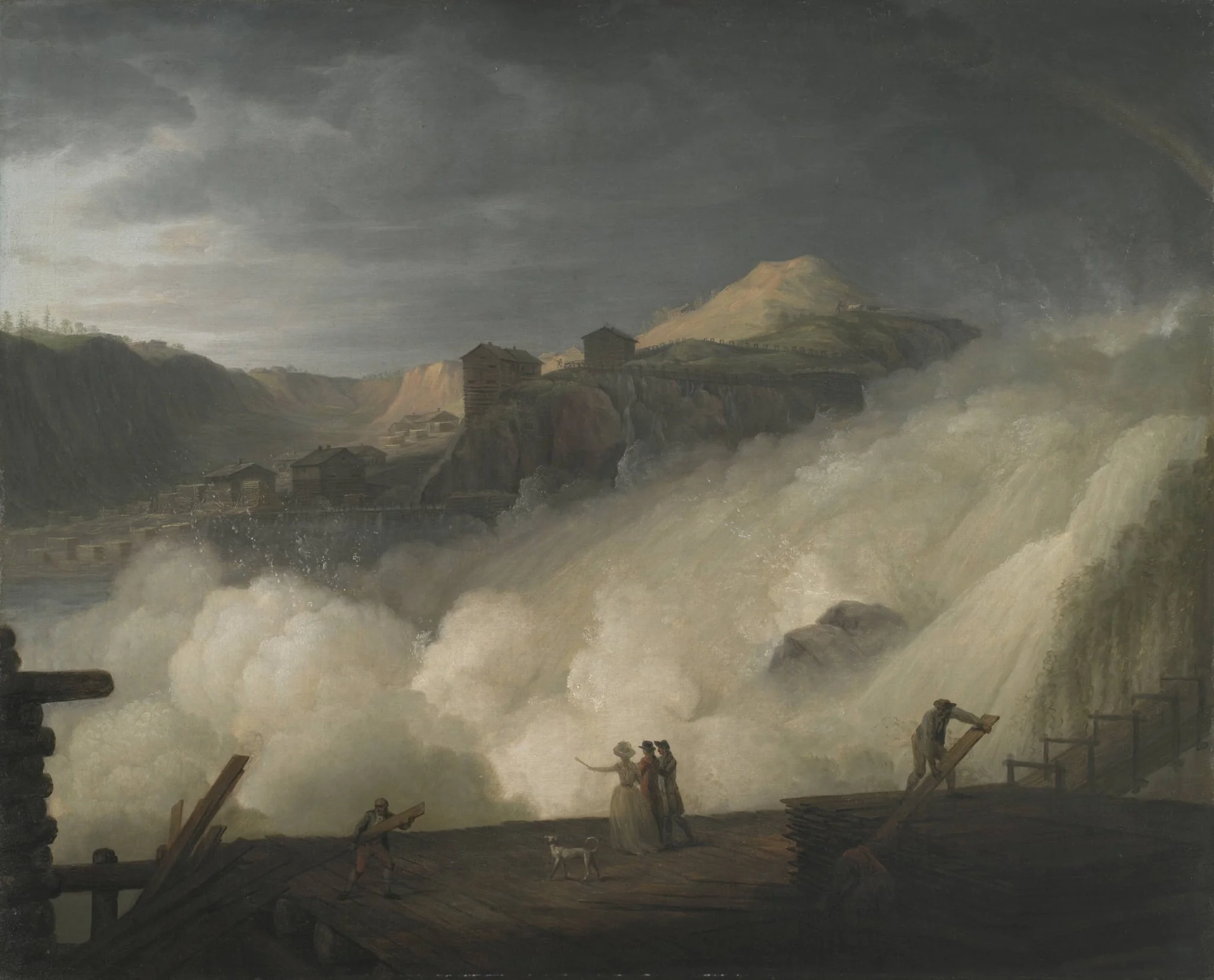 The Sarpfossen in Norway, by Unknown, 1789