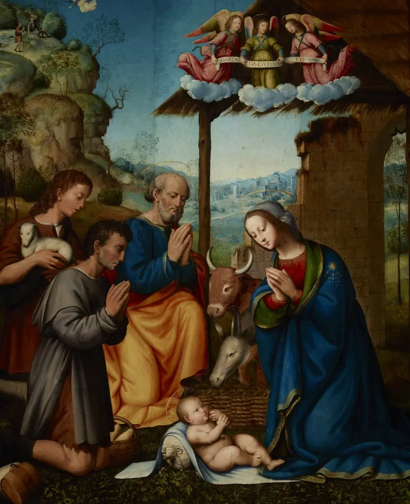 Adoration of the Shepherds (Adoration of the Child by Mary, St Joseph and Shepherds)
