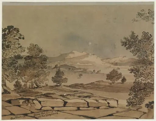 Bethlehem  from the Field of the Shepherds
