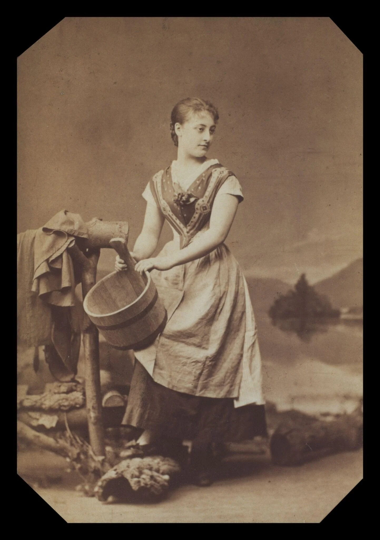Guy Little Theatrical Photograph, by Chancellor, photographic, 1850