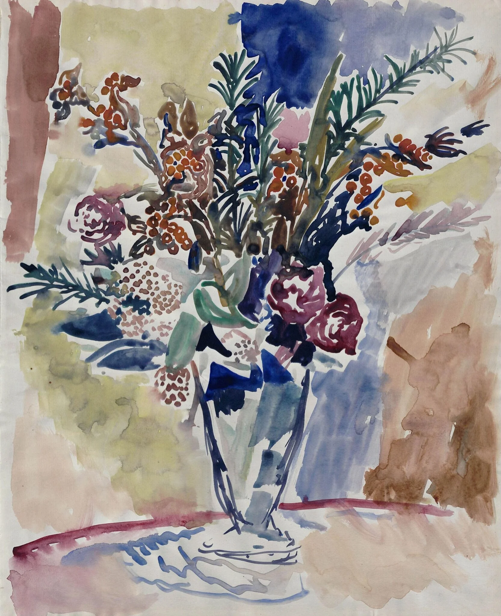 Flowers in a vase