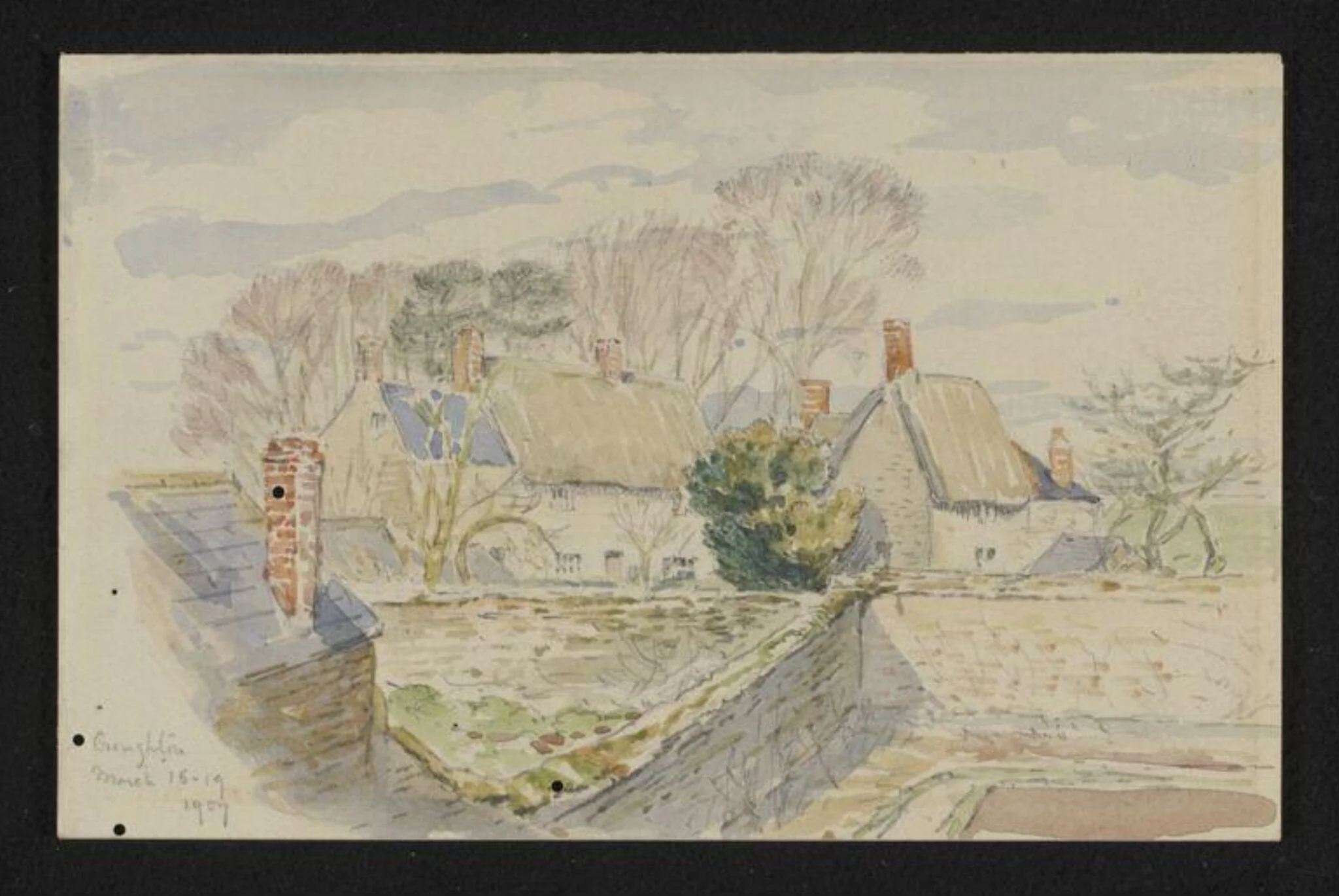 Untitled, by Beatrix Potter, watercolor, 10