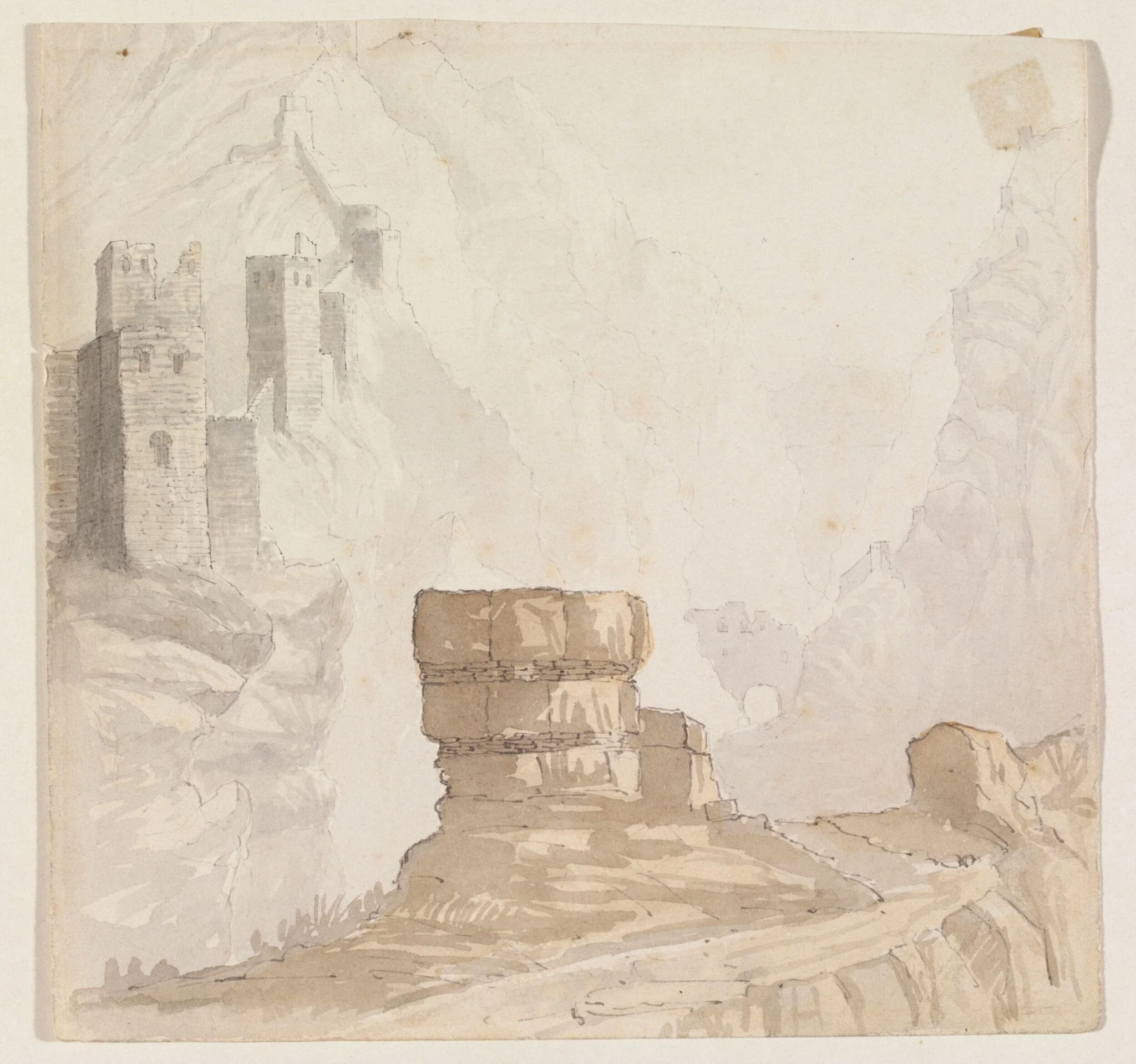 Remains of Roman Walls - Hell Gate - Antioch -