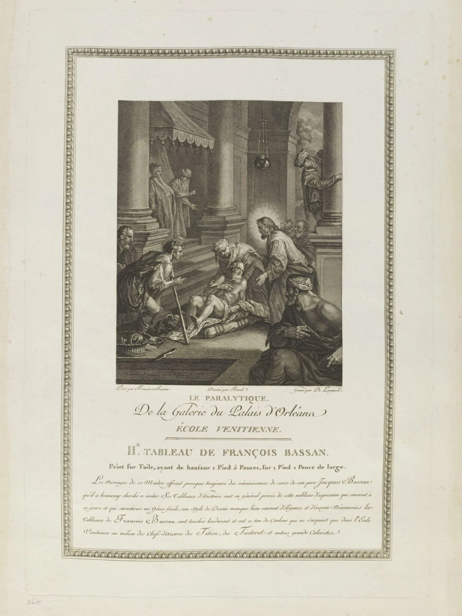 Christ Healing the Paralytic