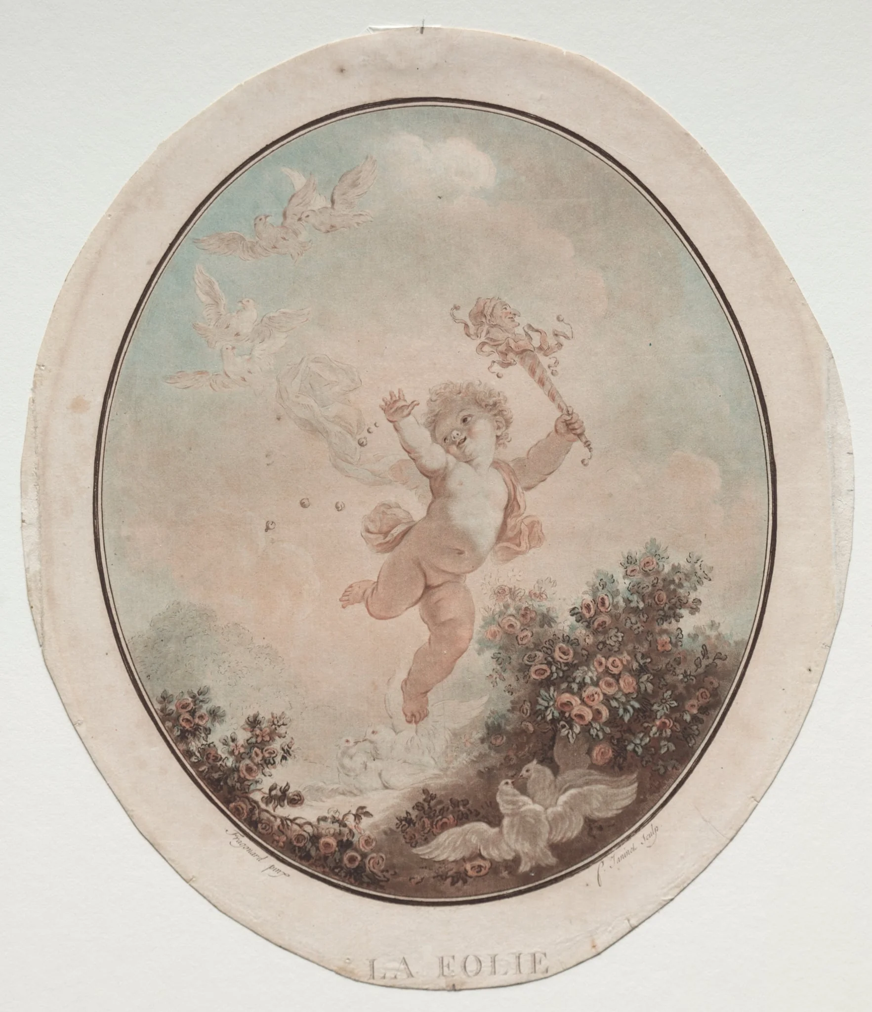 Folly, by Jean-François Janinet, 1777
