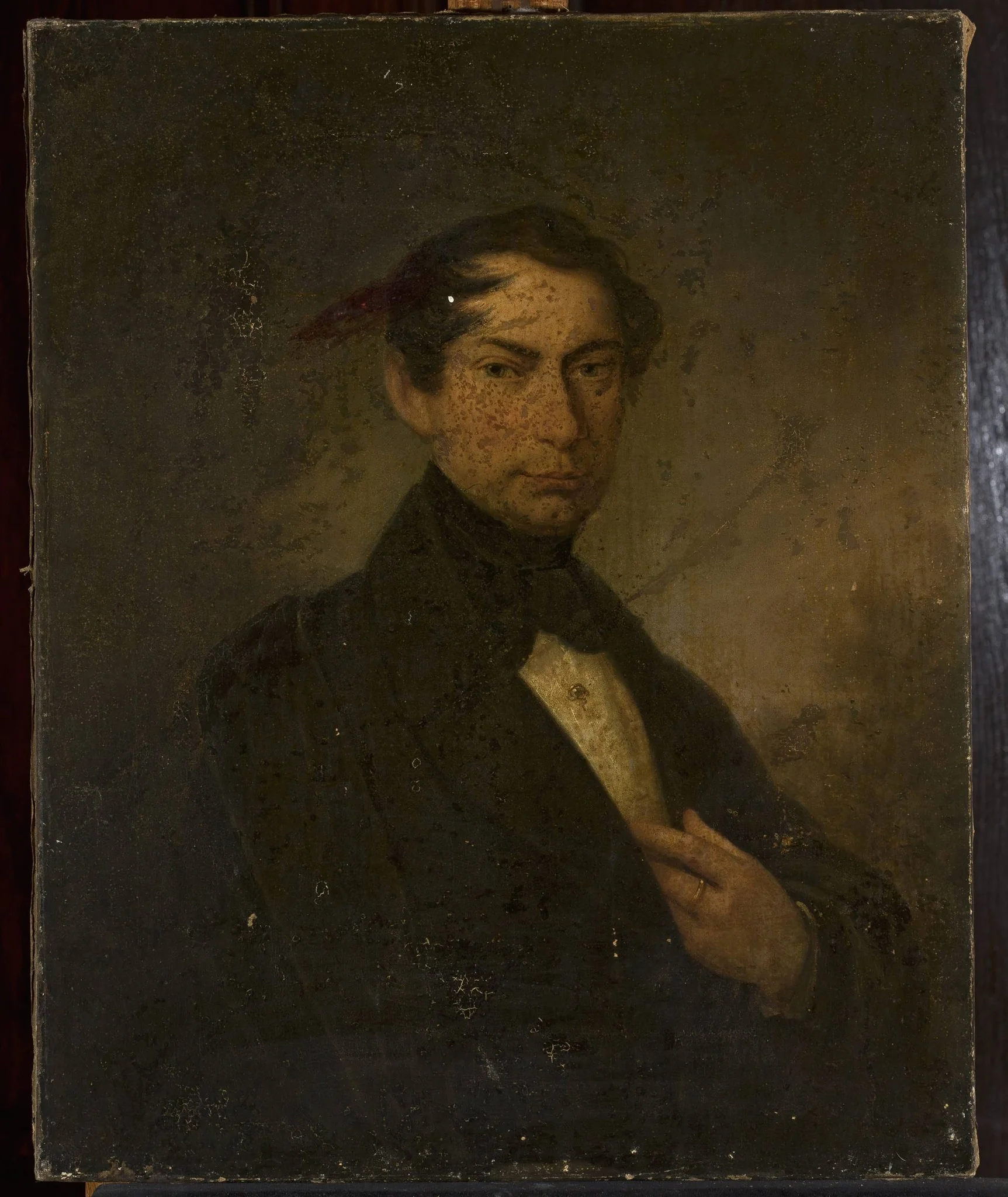 Portrait of Koronat Cyrański, by Franciszek Ksawery Lampi, oil, 1846