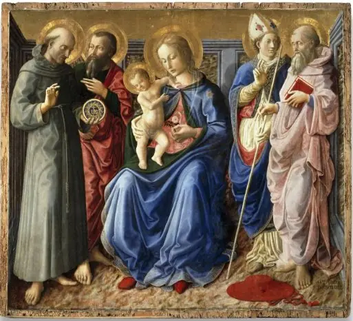 Virgin and Child Enthroned with Saints