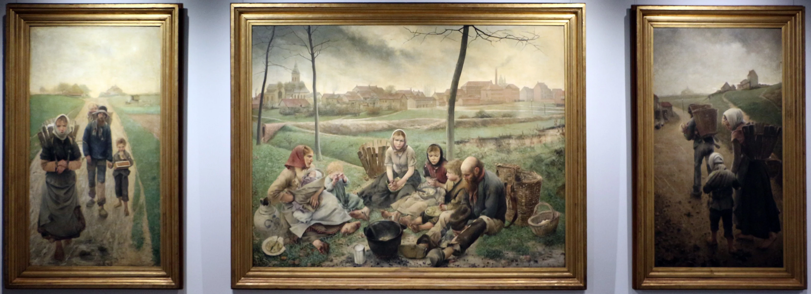The Chalk sellers, by Léon Frédéric, unspecified, 1892