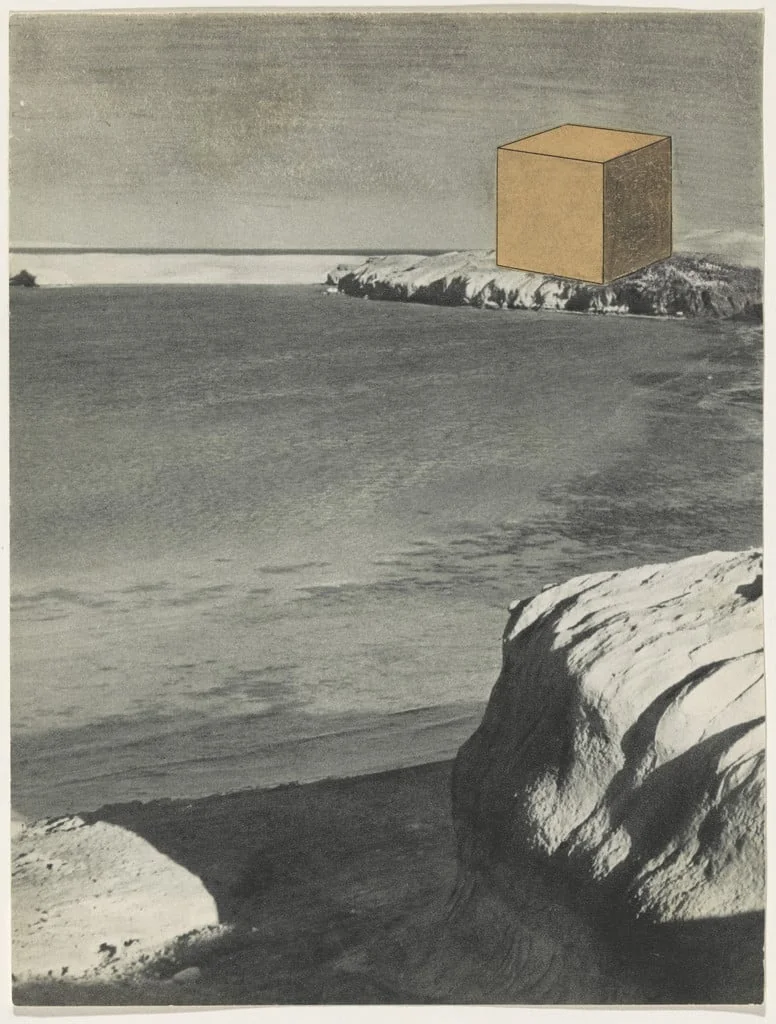 Untitled, by Robert Smithson, graphite, 1966