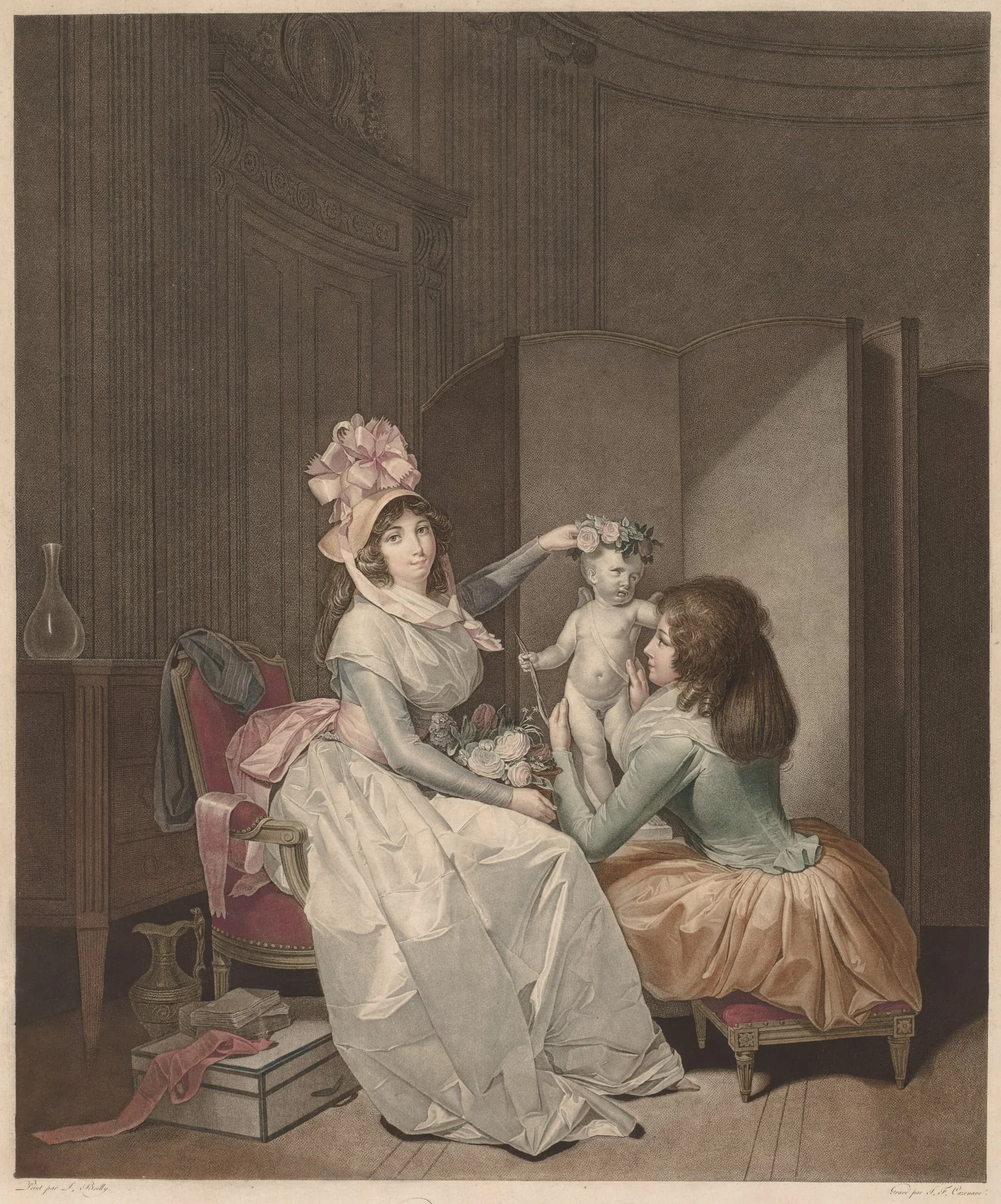 Love Crowned, by Frédéric Cazenave, 1804