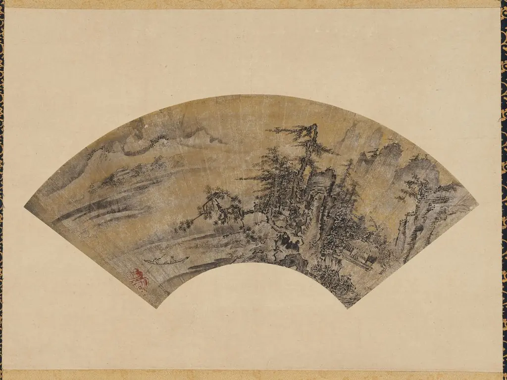 Snowy Landscape (Sekkei sansui zu)