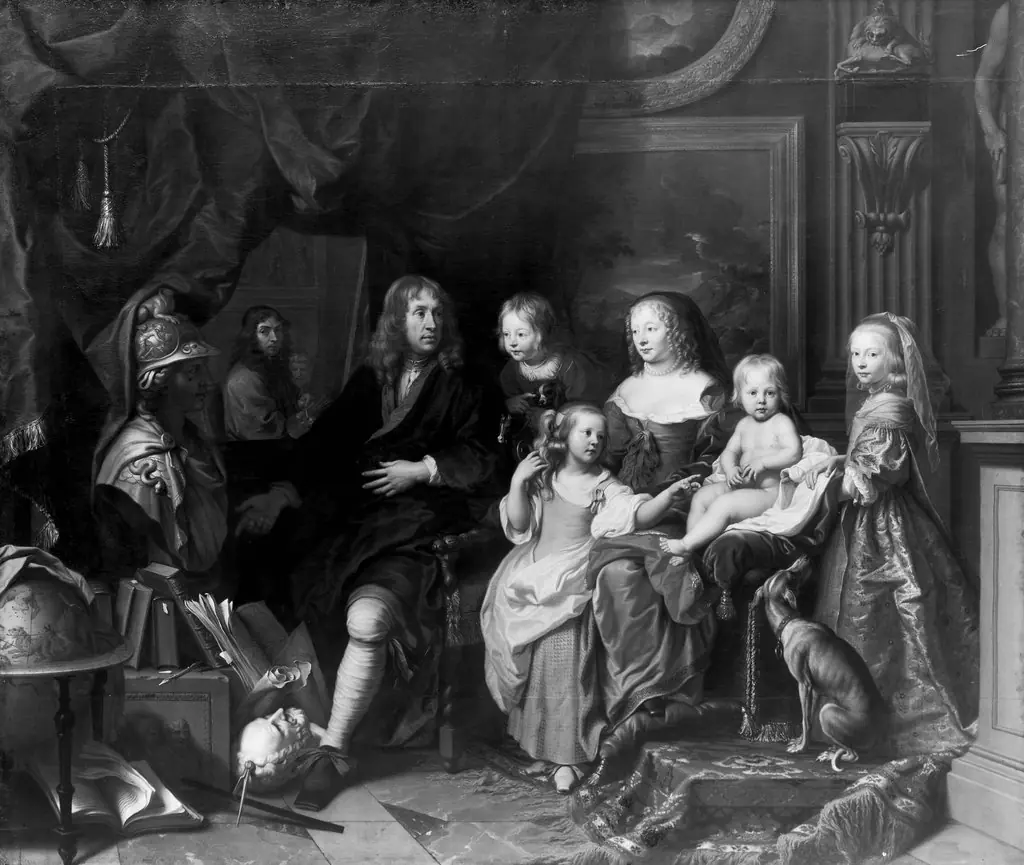 Portrait of the Cologne banker and collector Everhard Jabach with his family