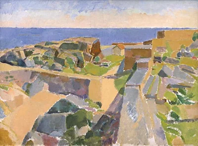 Bastions, Christiansø, by Karl Isakson, unspecified, 1921