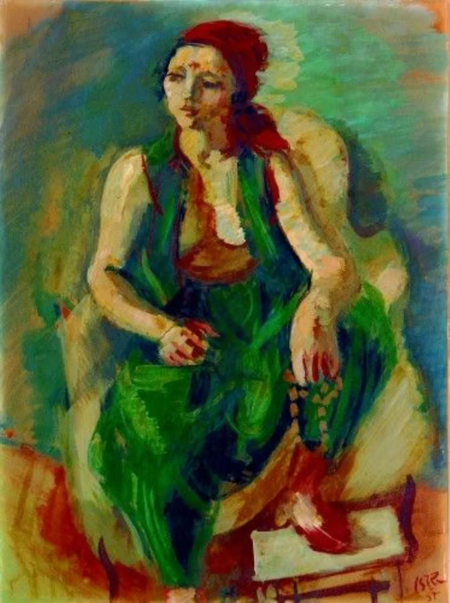 Odaliscă în verde