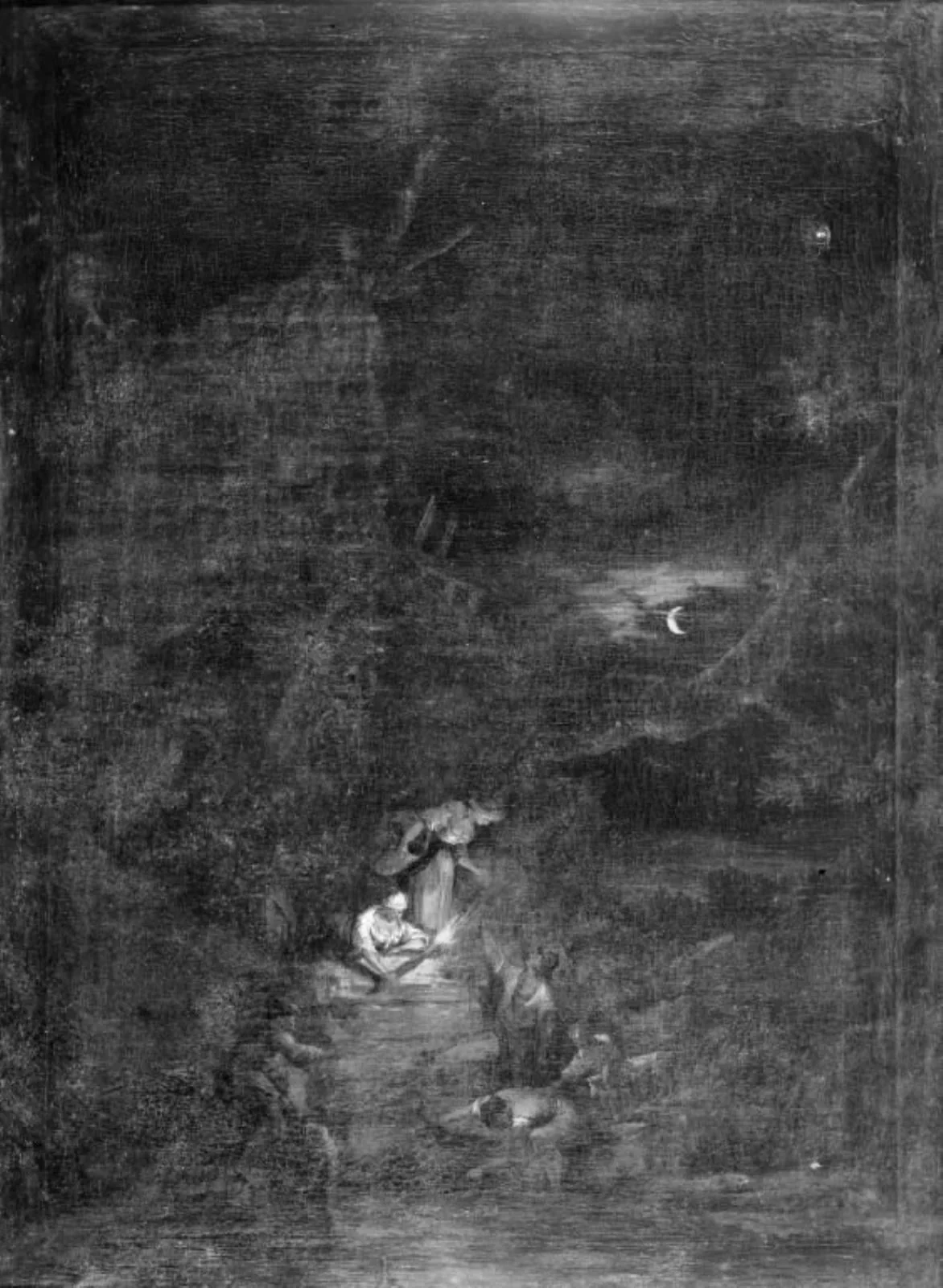 Moonlight, by Unknown, 1750