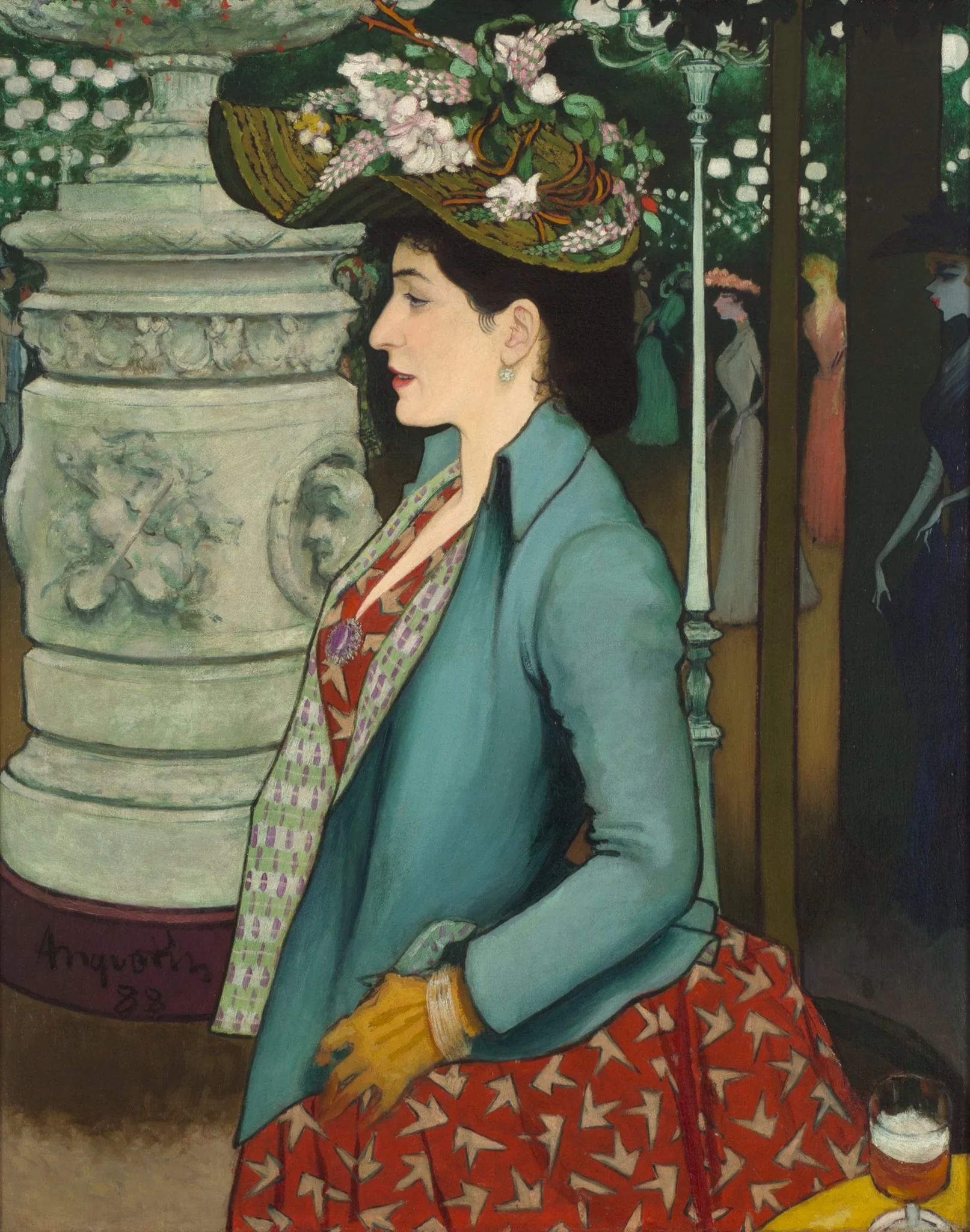 A Woman at the Élysée Montmartre (Femme à l’Élysée Montmartre)